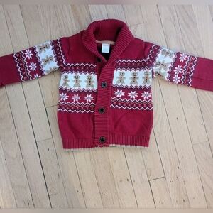 Gymboree Gingerbread Collared Sweater, Size 5